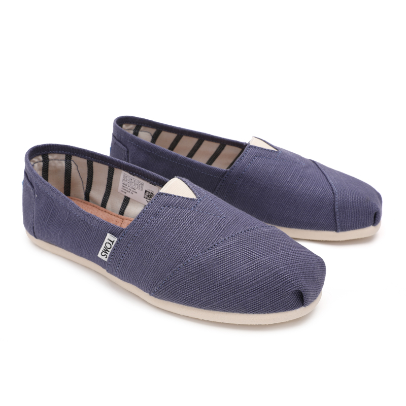 (image for) Toms 台灣棉麻青蘭色經典女款