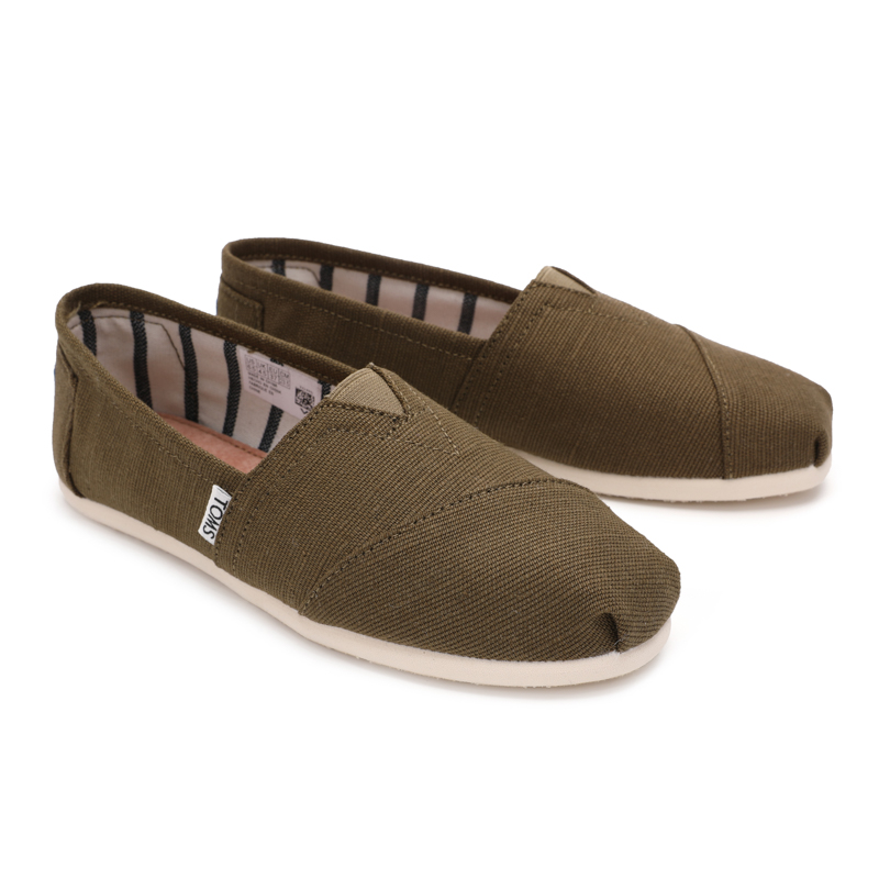 (image for) Toms 台灣棉麻棕駝色經典女款