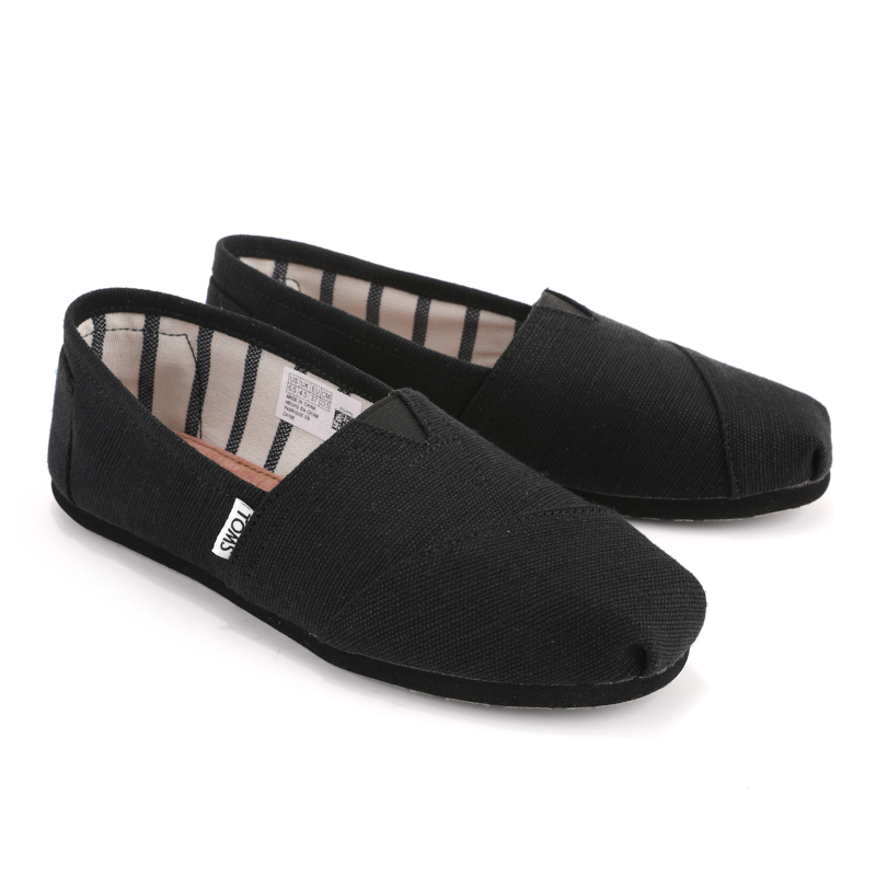 (image for) Toms 台灣棉麻全黑色經典女款