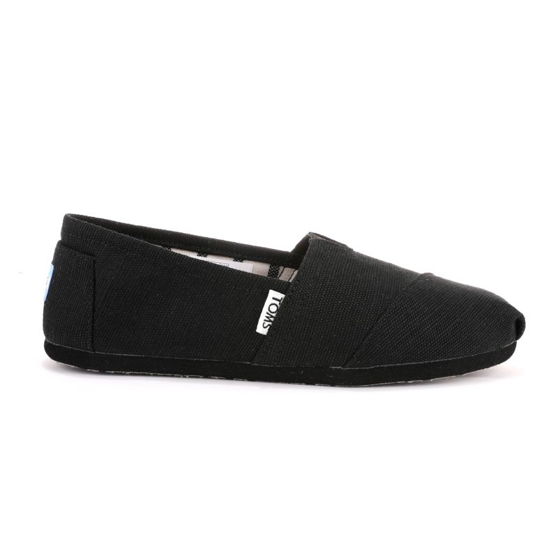 (image for) Toms 台灣棉麻全黑色經典女款