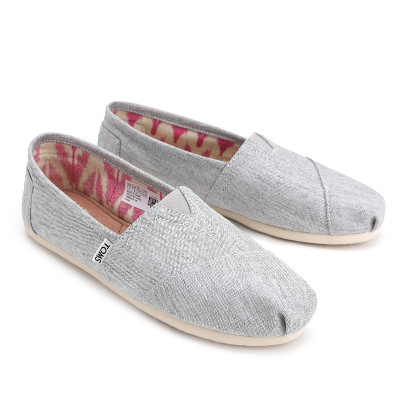 (image for) Toms 台灣色織布灰色經典女款