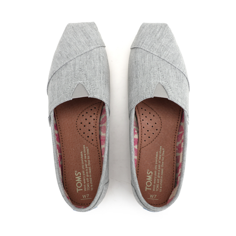 (image for) Toms 台灣色織布灰色經典女款
