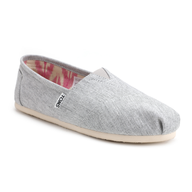 (image for) Toms 台灣色織布灰色經典女款