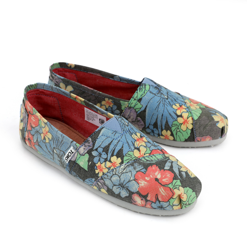 (image for) Toms 台灣印染多彩花朵經典女款