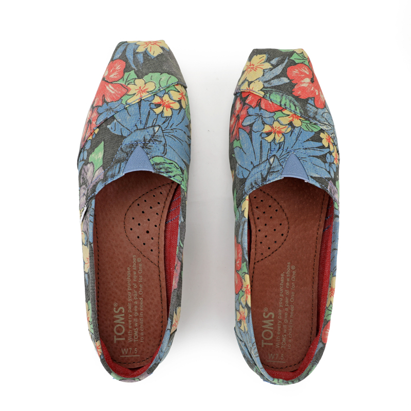 (image for) Toms 台灣印染多彩花朵經典女款