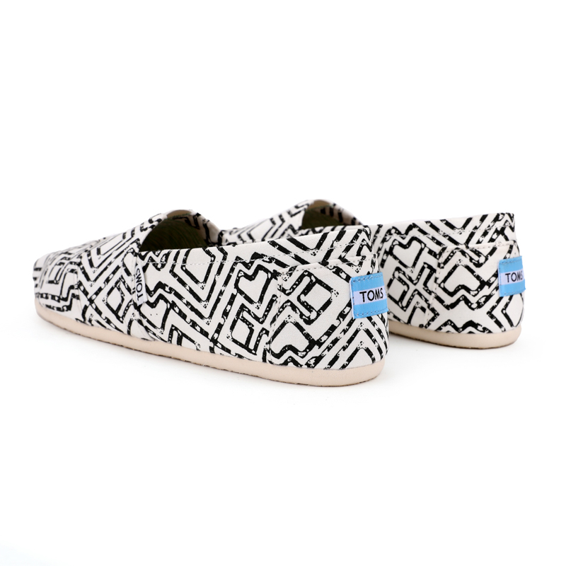 (image for) Toms 台灣印染黑幾何經典女款
