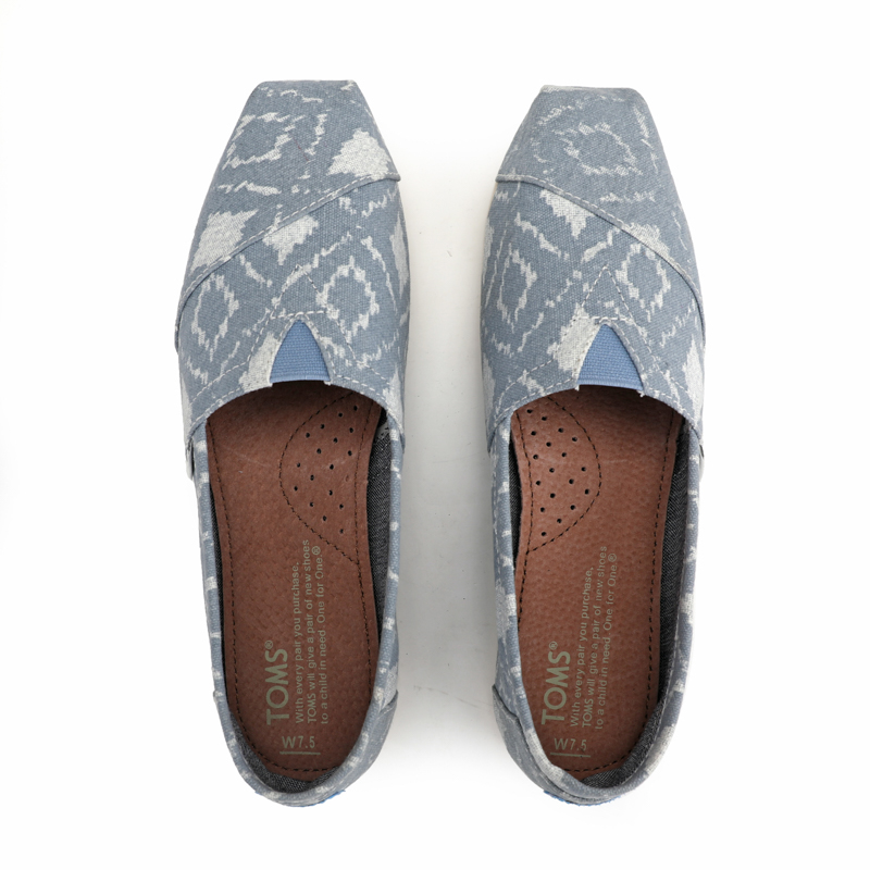 (image for) Toms 台灣印染藍幾何經典女款