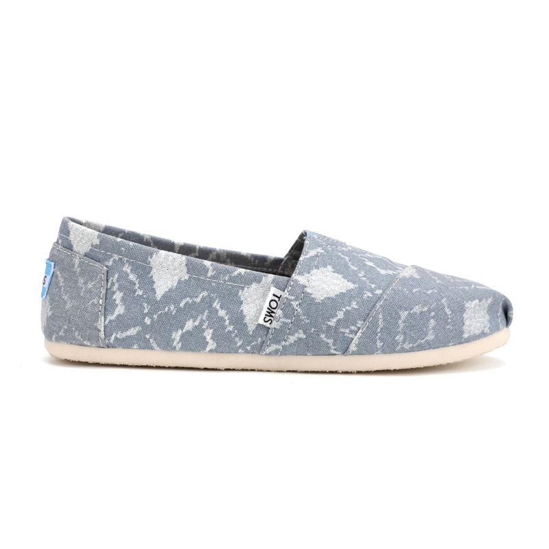 (image for) Toms 台灣印染藍幾何經典女款