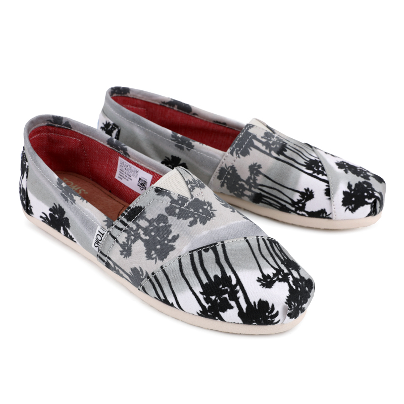 (image for) Toms 台灣印染黑灰橘樹經典女款