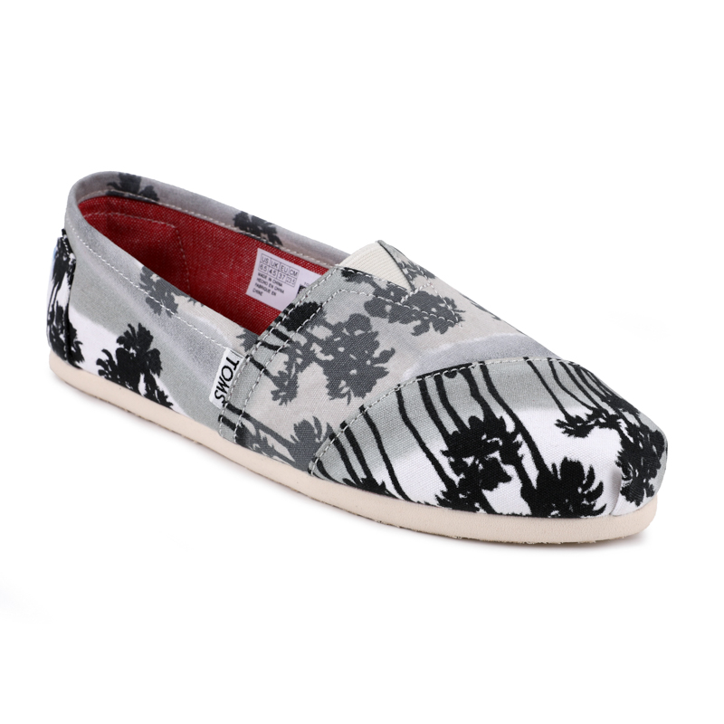 (image for) Toms 台灣印染黑灰橘樹經典女款