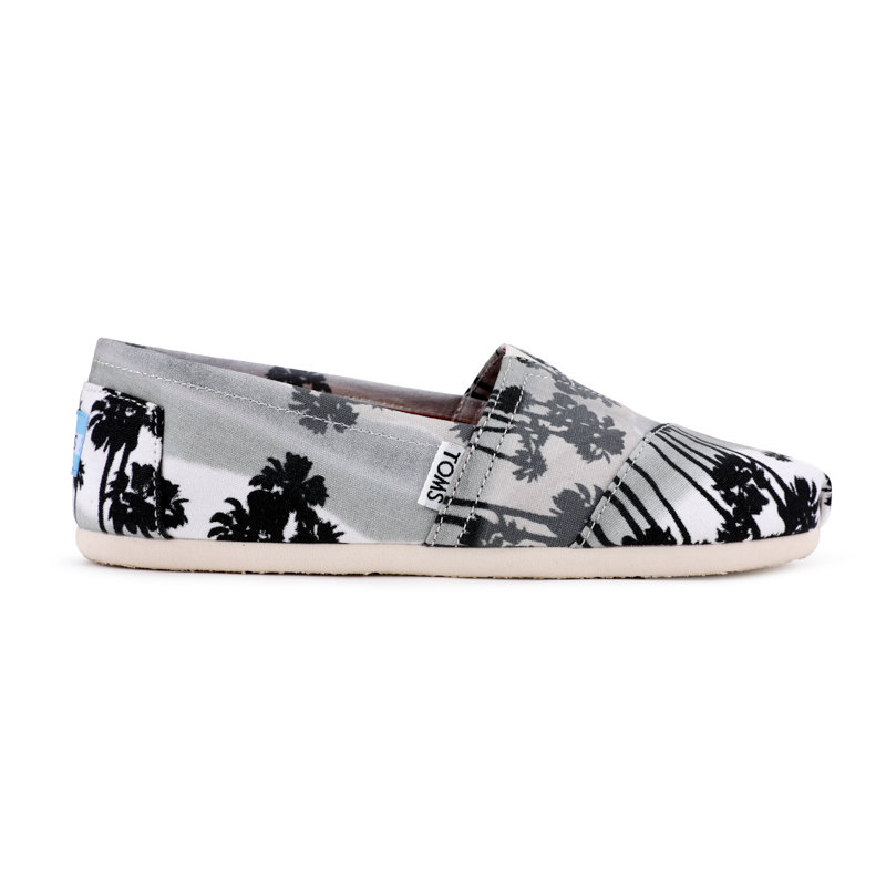 (image for) Toms 台灣印染黑灰橘樹經典女款