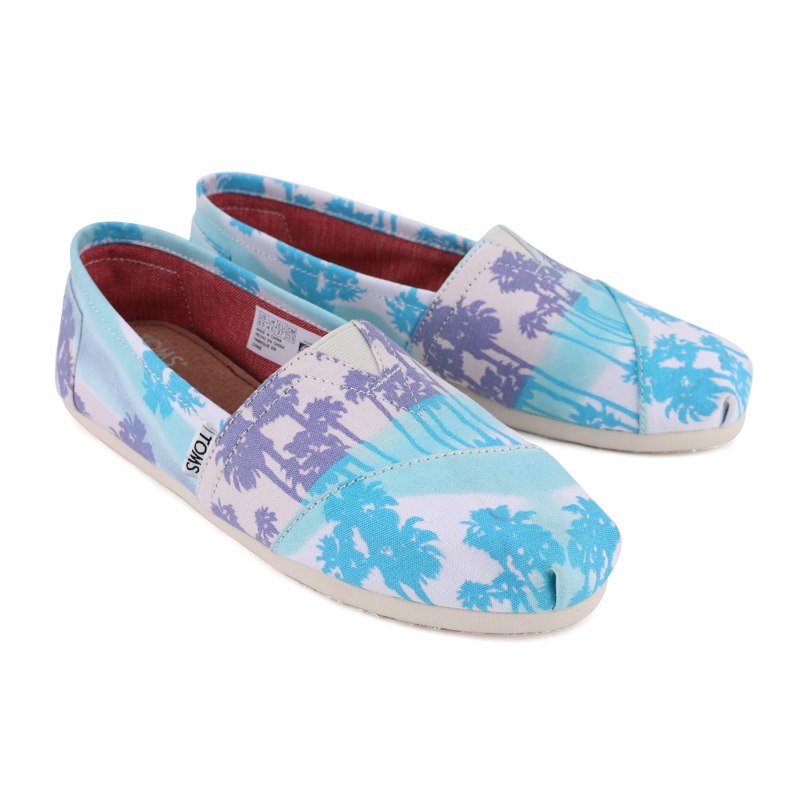 (image for) Toms 台灣印染藍色橘樹經典女款