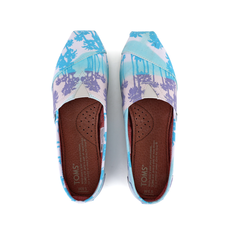 (image for) Toms 台灣印染藍色橘樹經典女款