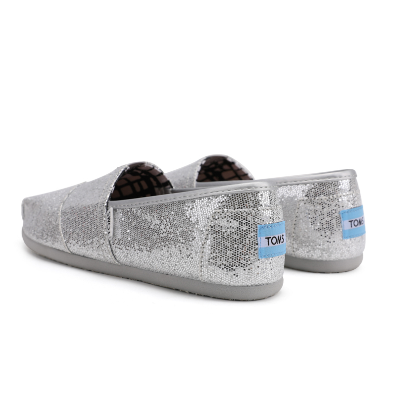 (image for) Toms 台灣亮片銀色經典女款