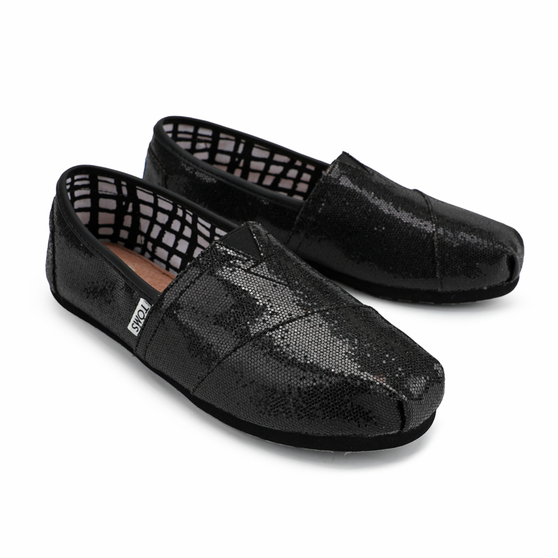 (image for) Toms 台灣亮片黑色經典女款