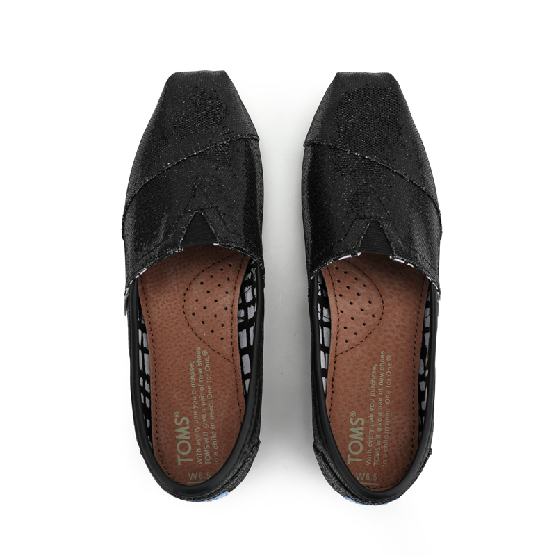 (image for) Toms 台灣亮片黑色經典女款