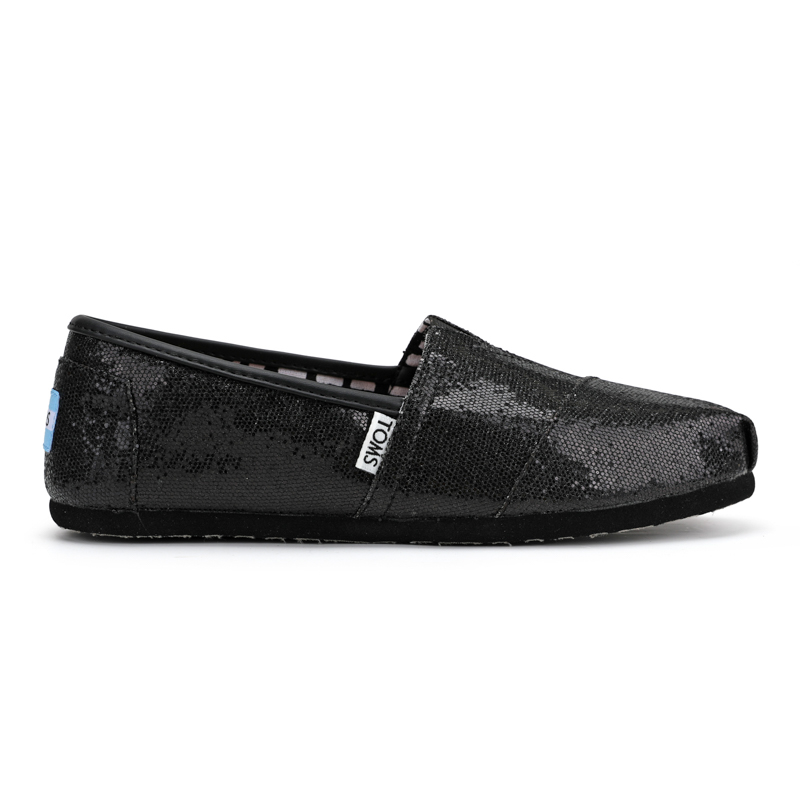 (image for) Toms 台灣亮片黑色經典女款