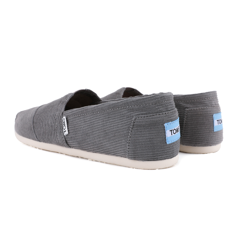 (image for) Toms 台灣绒布灰色灯芯绒經典男款