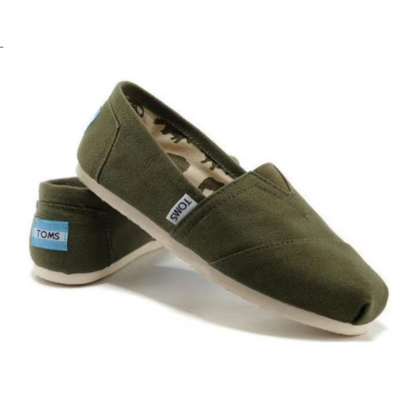 (image for) Toms 台灣帆布軍綠色經典女款