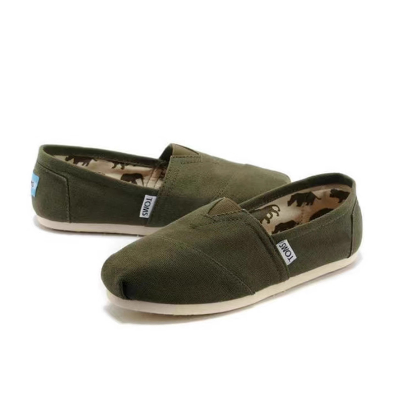 (image for) Toms 台灣帆布軍綠色經典女款