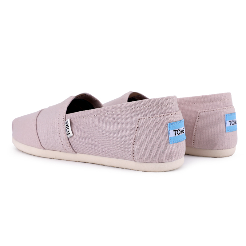 Toms 台灣帆布淺粉色經典女款